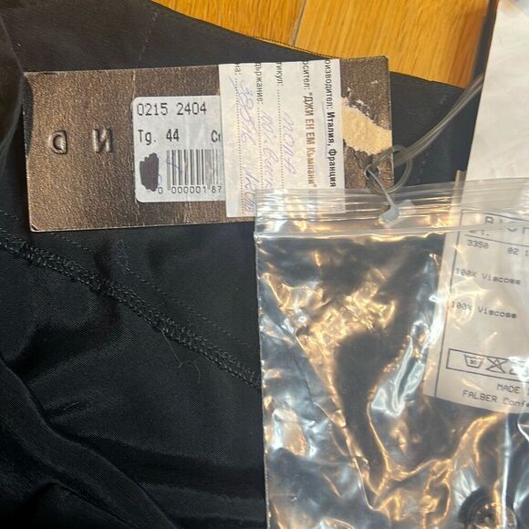 NWT John Richmond X Black Maxi Skirt - Picture 10 of 11